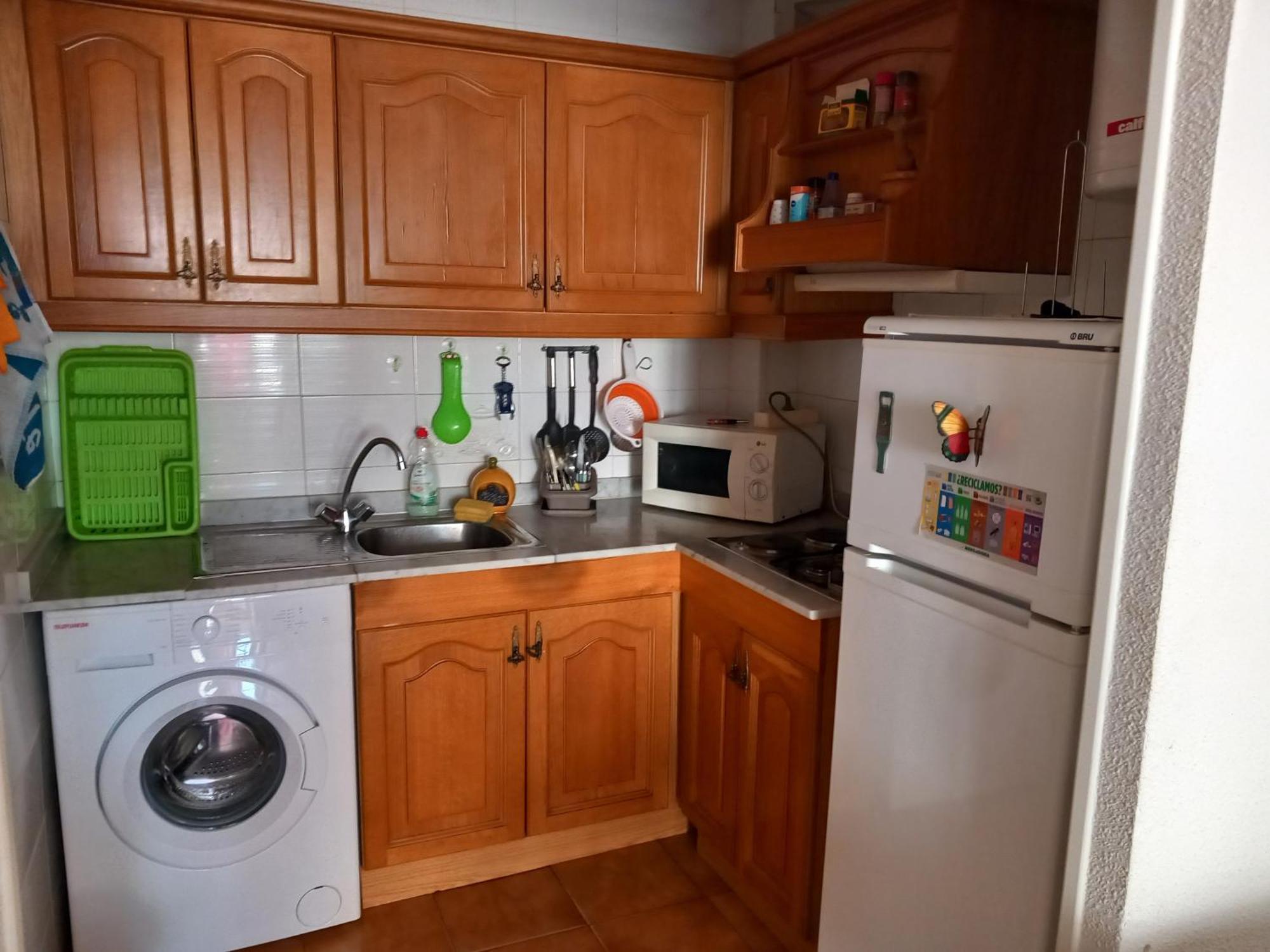Apartamento Santa Pola, En Playa Del Tamarit Con Piscina. 外观 照片
